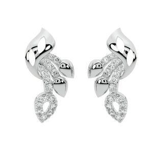 Moshe Round Diamond Stud Earrings